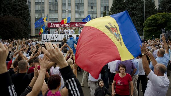 احتجاجات في مولدوفا - سبوتنيك عربي