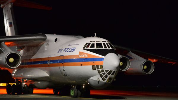 طائرة مساعدات روسية - سبوتنيك عربي