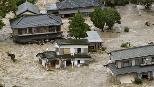 الفيضانات في اليابان - سبوتنيك عربي