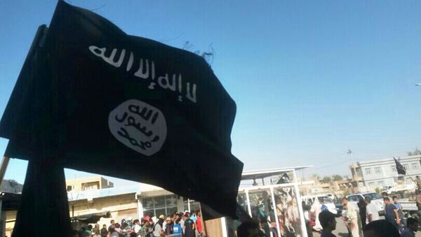 علم داعش - سبوتنيك عربي