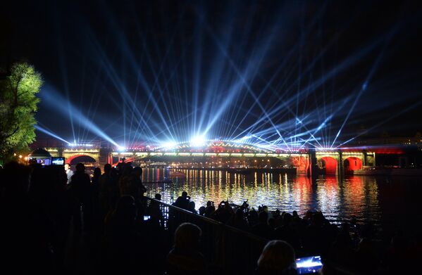 إفتتاح مهرجان موسكو الدولي للضوء - سبوتنيك عربي