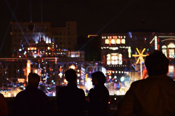 إفتتاح مهرجان موسكو الدولي للضوء - سبوتنيك عربي