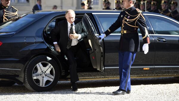 الرئيس الروسي فلاديمير بوتين في باريس - سبوتنيك عربي