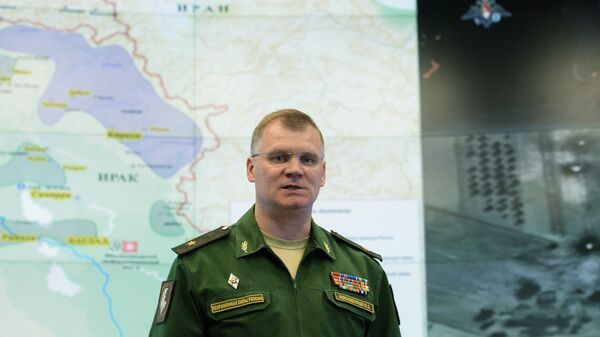 الناطق الرسمي باسم وزارة الدفاع الروسية ، اللواء إيغور كوناشينكوف - سبوتنيك عربي