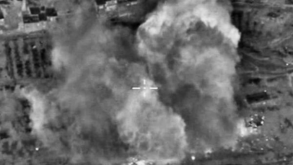 طائرات روسية تضرب مواقع لتنظيم داعش في سوريا - سبوتنيك عربي