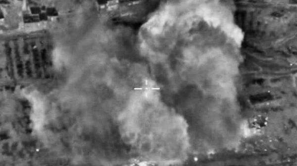 طائرات روسية تضرب مواقع لتنظيم داعش في سوريا - سبوتنيك عربي