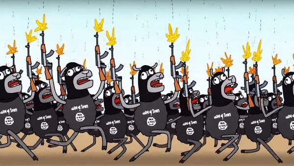 رسومات متحركة عن داعش - سبوتنيك عربي