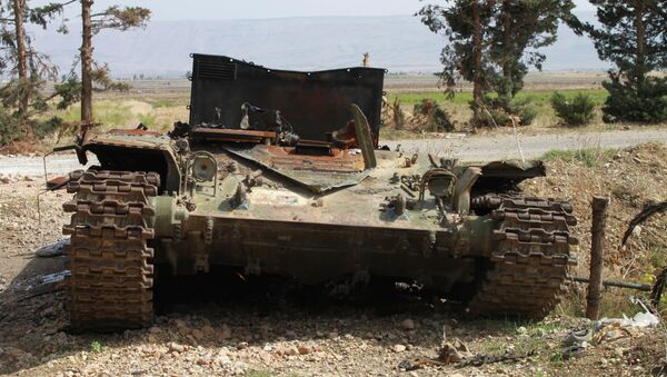 آلة حربية مدمرة تابعة للإرهابيين في سوريا - سبوتنيك عربي