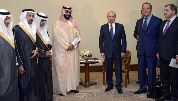 الرئيس بوتين يلتقي وزير الدفاع السعودي محمد بن سلمان - سبوتنيك عربي