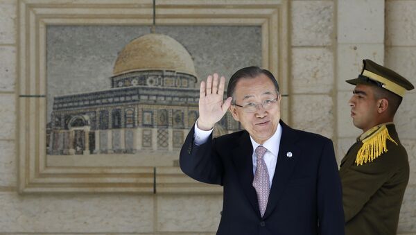 الأمين العام للأمم المتحدة بان كي مون - سبوتنيك عربي