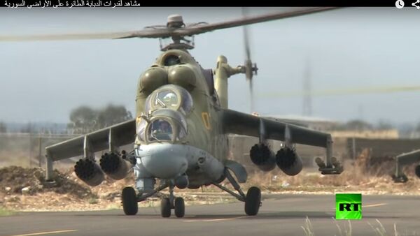 الدبابة الطائرة على الأراضي السورية - سبوتنيك عربي
