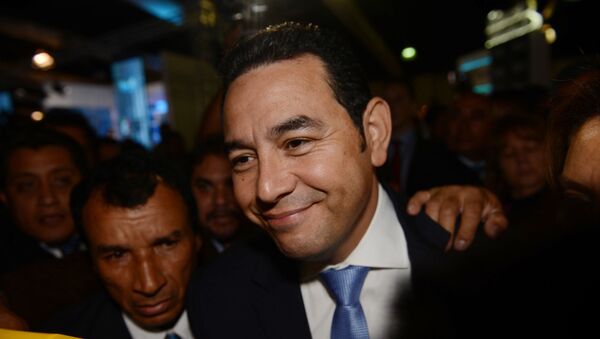 جيمي موراليس رئيس غواتيمالا الجديد - سبوتنيك عربي
