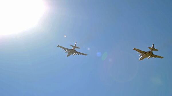 طائرات عسكرية روسية في سماء سوريا - سبوتنيك عربي