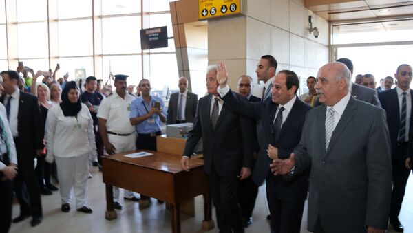 الرئيس عبد الفتاح السيسي في شرم الشيخ - سبوتنيك عربي