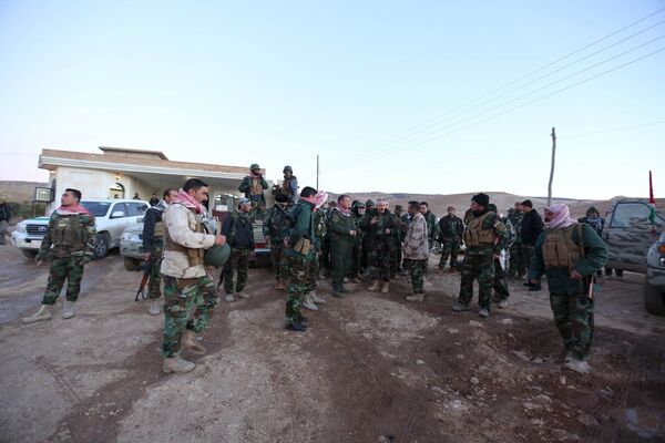 هجوم قوات البشمركة على مواقع تنظيم داعش في شمال العراق - سبوتنيك عربي