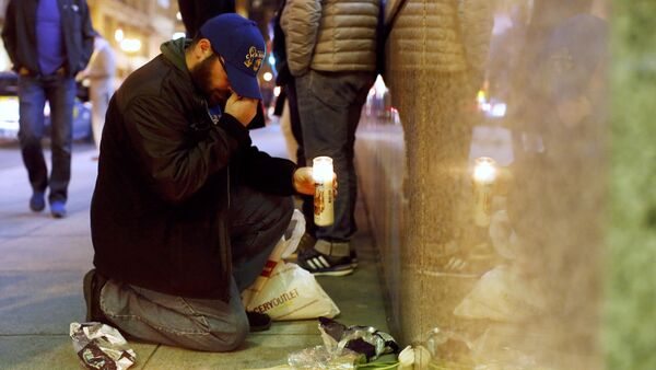 الحزن على ضحايا هجمات باريس - سبوتنيك عربي