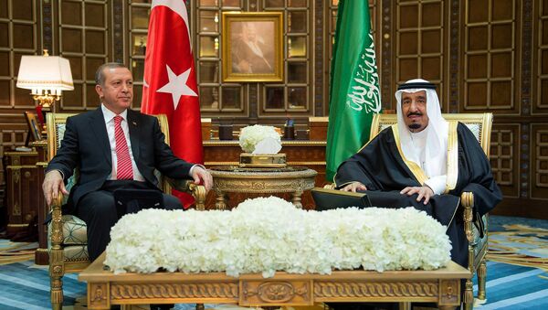الملك سلمان والرئيس التركي أردوغان - سبوتنيك عربي