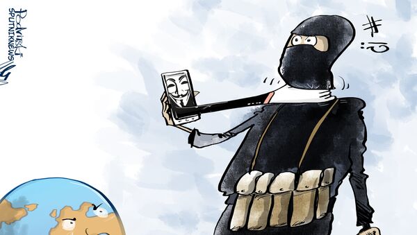 الهاكرز المجهولون يعلنون حربا على داعش - سبوتنيك عربي