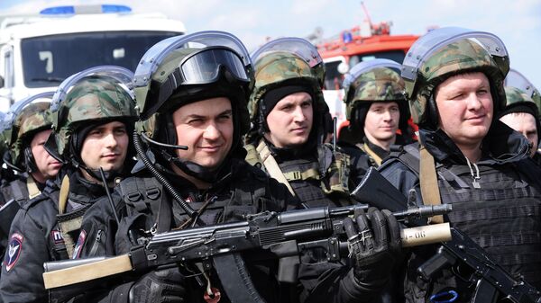 قوات وزارة الداخلية الروسية - سبوتنيك عربي