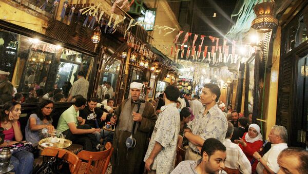 مقهى الفيشاوي في القاهرة - صورة أرشيفية - سبوتنيك عربي
