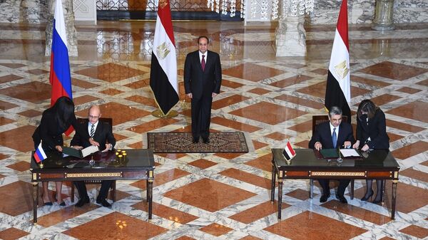 مصر وروسيا وتوقيع اتفاق المحطة النووية في الضبعة - سبوتنيك عربي