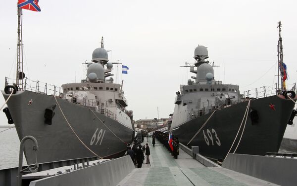 السفن الصاروخية تتارستان وداغستان - سبوتنيك عربي