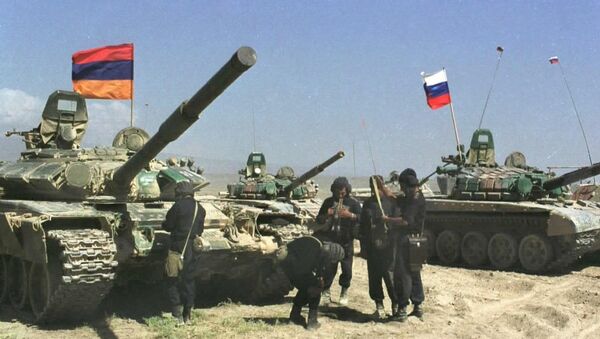 القاعدة العسكرية الروسية فى أرمينيا - سبوتنيك عربي
