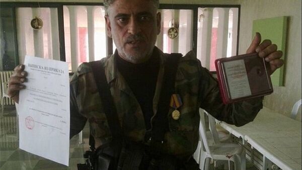 أحد أبطال القوات الخاصة السورية - سبوتنيك عربي