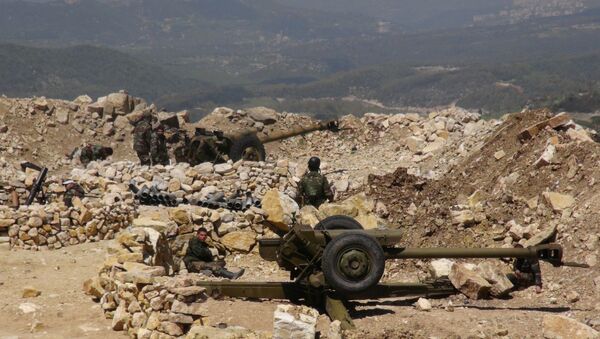 الجيش السوري على مقربة من الحدود التركية - سبوتنيك عربي