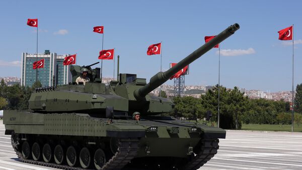 صورة أرشيفية لدبابة تركية - سبوتنيك عربي