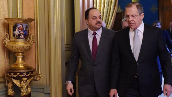 لقاء وزيري خارجية روسيا وقطر - سبوتنيك عربي