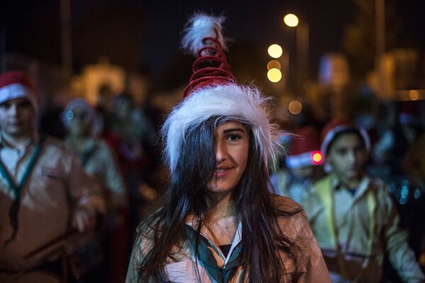 دمشق أثناء احتفالات عيد الميلاد - سبوتنيك عربي