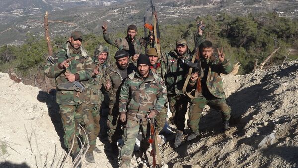 الجيش السوري في ريف اللاذقية - سبوتنيك عربي
