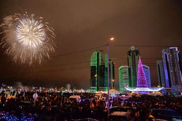 العام الجديد فى غروزني - سبوتنيك عربي