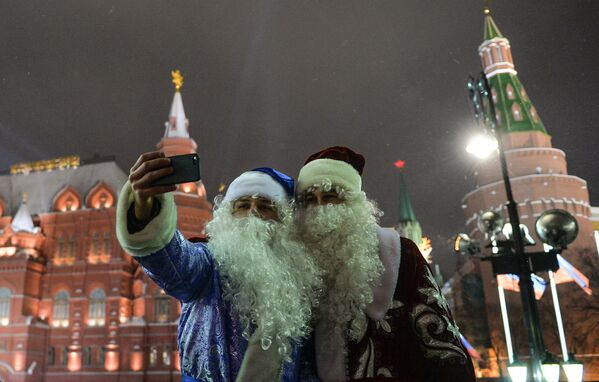 الاحتفال برأس السنة فى موسكو - سبوتنيك عربي