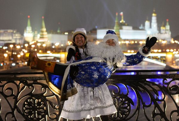 الاحتفال برأس السنة فى موسكو - سبوتنيك عربي