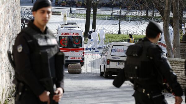 التفجير الإرهابي في اسطنبول - سبوتنيك عربي