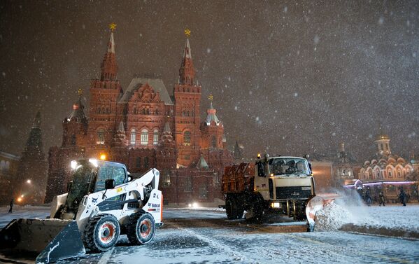 ثلوج كثيفة تغطي موسكو - سبوتنيك عربي