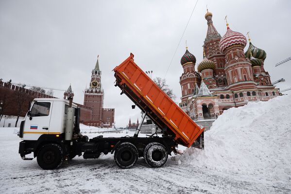 ثلوج كثيفة تغطي موسكو - سبوتنيك عربي
