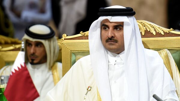الشيخ تميم بن حمد آل ثاني أمير قطر - سبوتنيك عربي