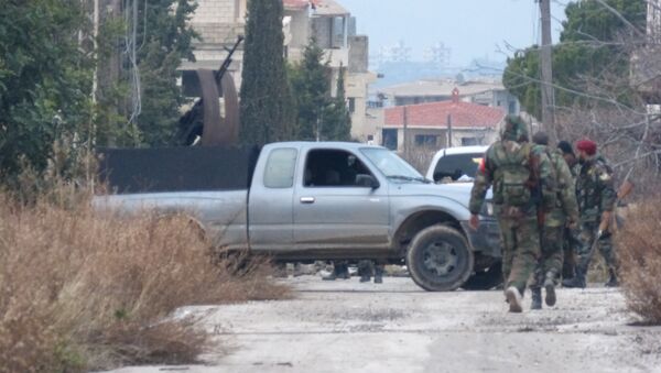 الجيش السوري يتخطى سلمى - سبوتنيك عربي