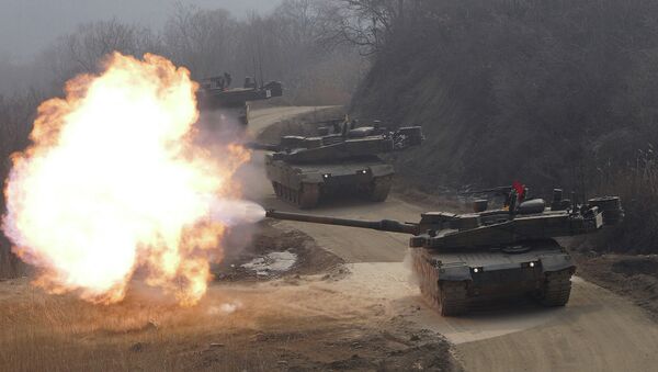 دبابة الفهد الأسود الكورية الجنوبية - سبوتنيك عربي