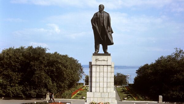 تمثال لينين بمدينة أوليانوفسك - سبوتنيك عربي