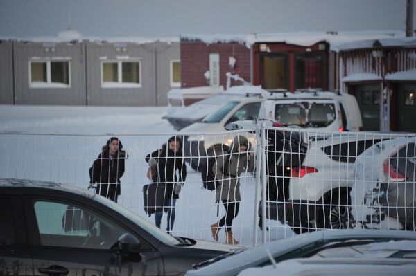 مخيم اللاجئين على الحدود الشمالية الروسية - سبوتنيك عربي
