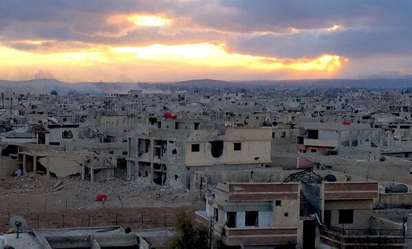 الحرب على كل شبر من الوطن: مواقع قوات الجيش العربي السوري في داريا - سبوتنيك عربي