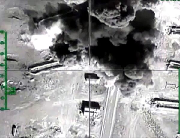 ضربات القوات الجوية الروسية في سوريا - سبوتنيك عربي