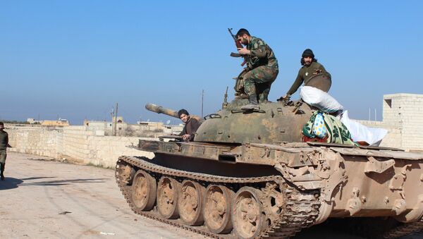 الجيش السوري بعد تحرير نبل والزهراء في ريف حلب - سبوتنيك عربي