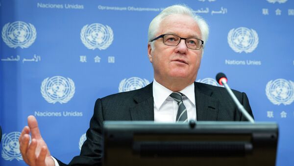 مندوب روسيا الدائم في الأمم المتحدة فيتالي تشوركين - سبوتنيك عربي