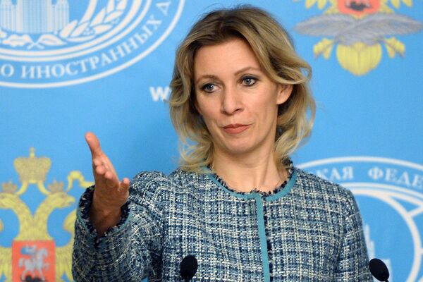 المتحدثة باسم الوزارة الخارجية الروسية ماريا زاخاروفا - سبوتنيك عربي