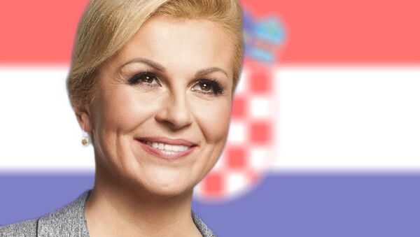 رئيسة كرواتيا - سبوتنيك عربي